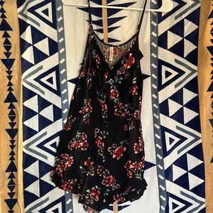 Xhilaration romper, navy blue, size large